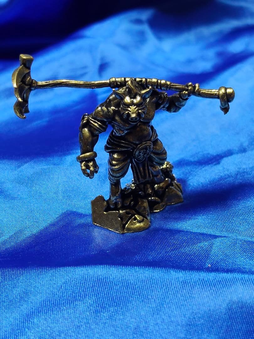 Zhu Bajie Miniature Figure Brass