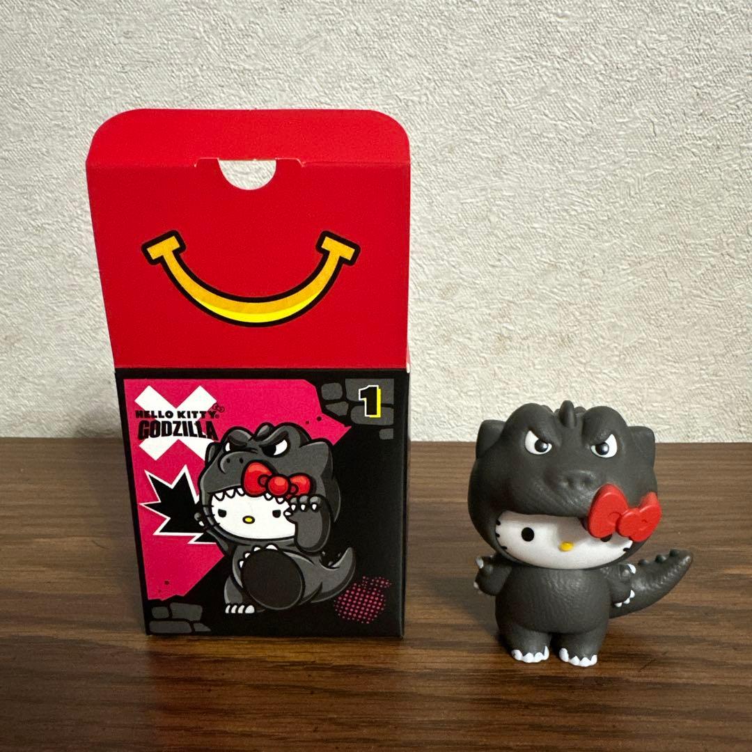 Hello Kitty x Godzilla Figure