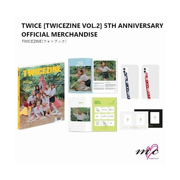 TWICE 公式グッズ TWICEZINE VOL.2 / 5TH ANNIVERSARY OFFICIAL MERCHANDISE トゥワイス |K-POP