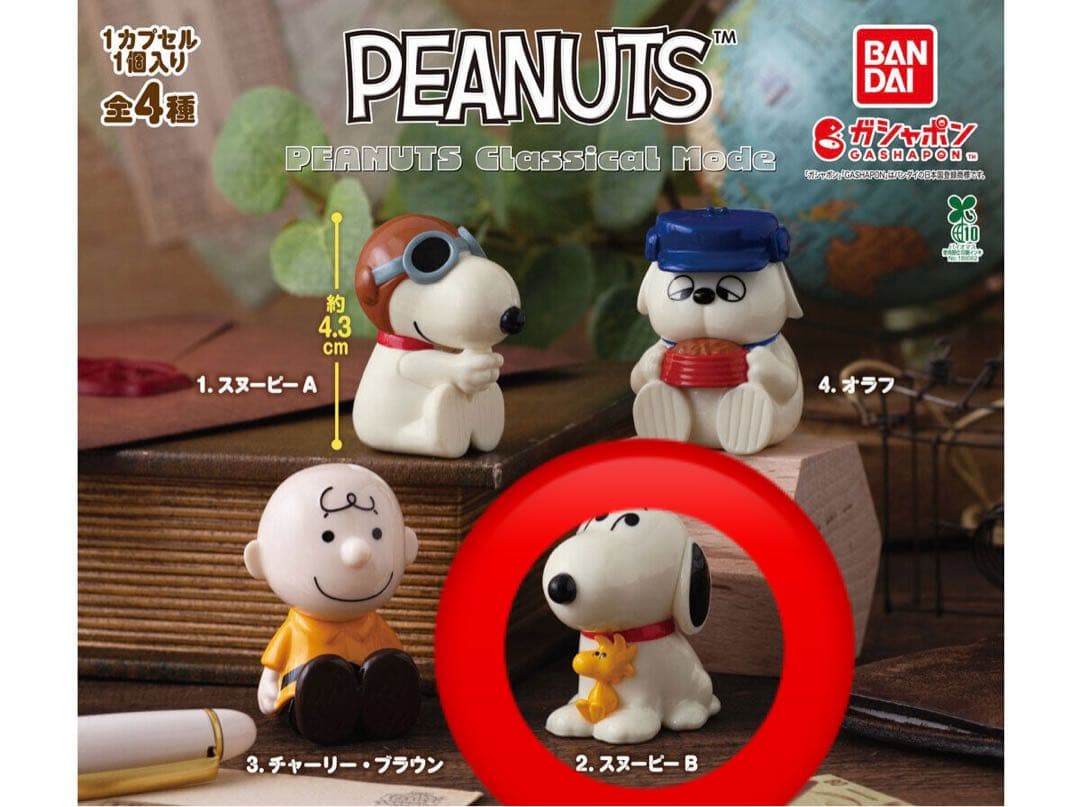 PEANUTS Classical Mode Snoopy B Figure