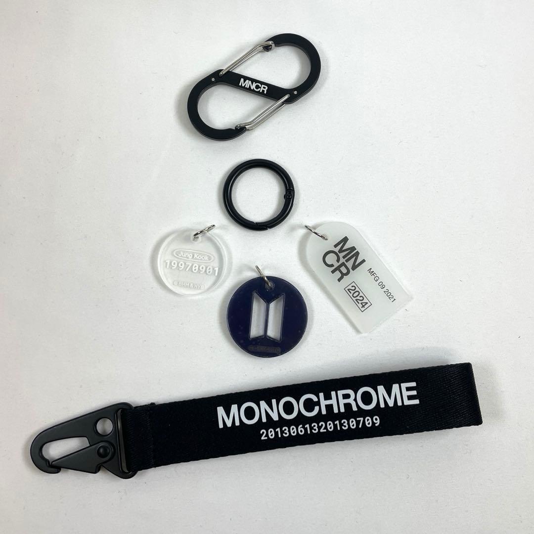 BTS MONOCHROME弹出DIY钥匙环3