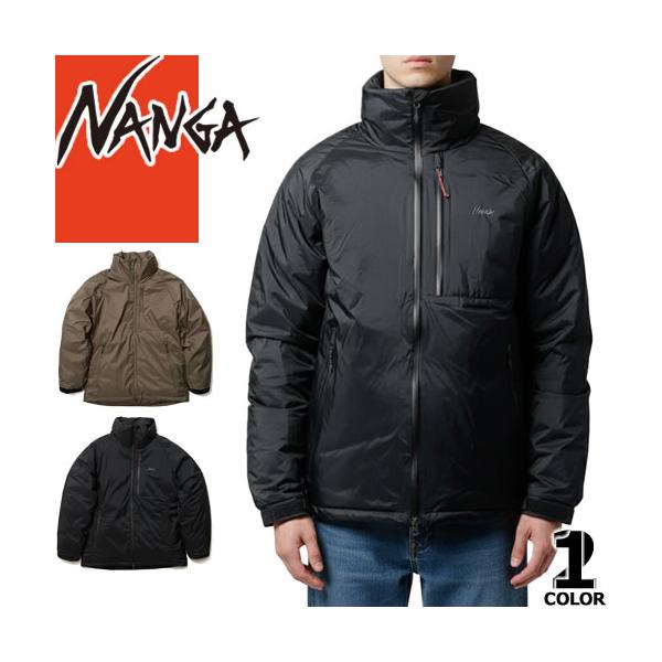 NANGA Down AuroraTex Stand Collar Down Jacket Blouson Outer Mens Outdoor Camping Large Size Brand Black
