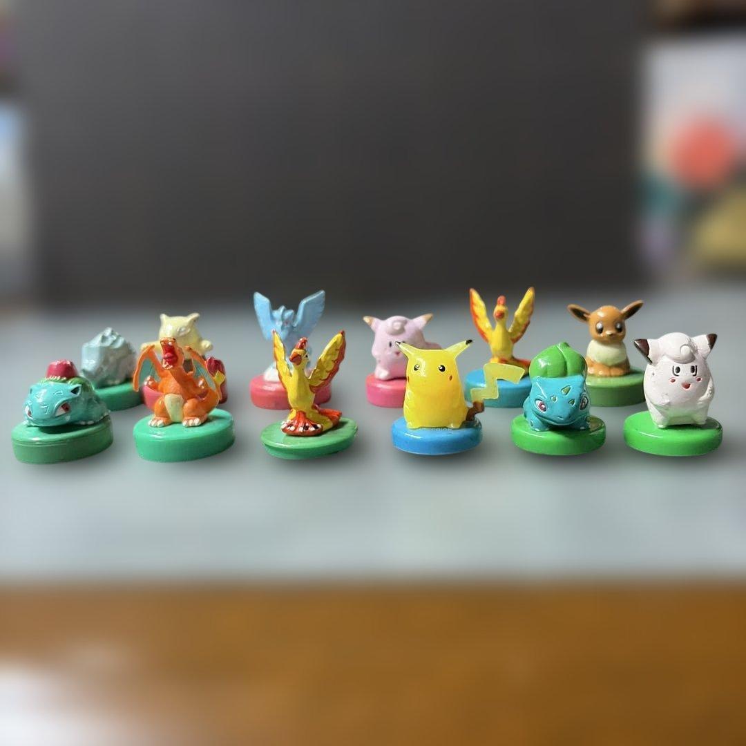 Pokemon Mini Figure Stamp 12-Piece Set