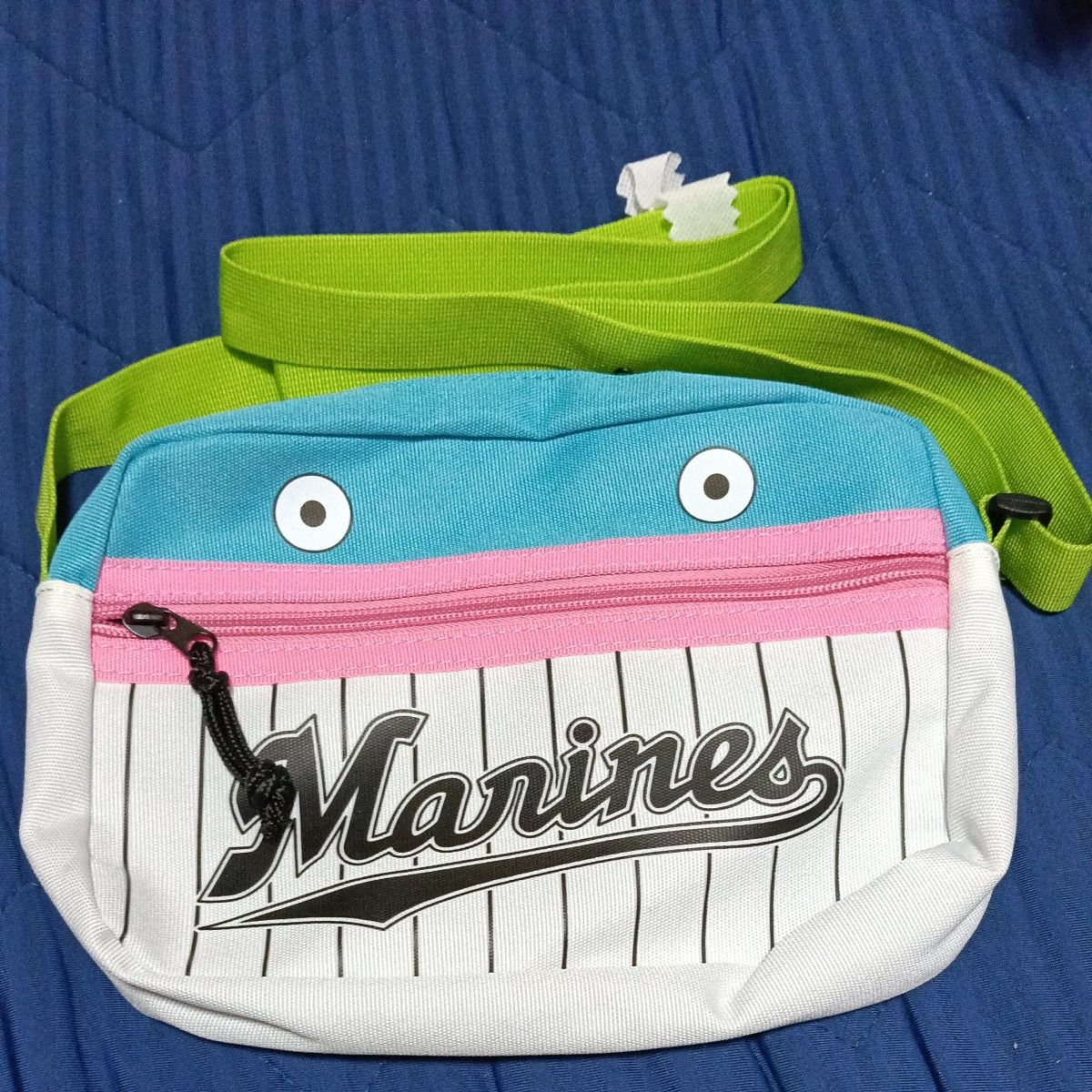 Chiba Lotte Marines Mystery Fish Shoulder Bag, Not for Sale, Brand New and Unused