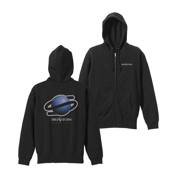 送料無料◆セガサターン 9176-2432 セガサターン ロゴ ジップパーカー Ver.2.0/BLACK-L コスパ 【12月予約】