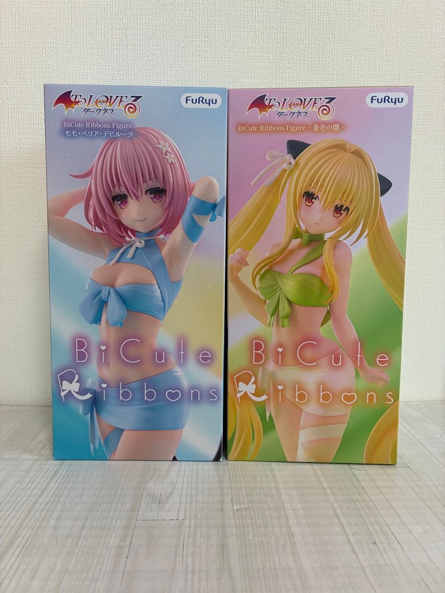 LOVEる-ダークネス- BiCute Ribbons フィギュア モモ 金色の闇 【新品未開封・送料無料】