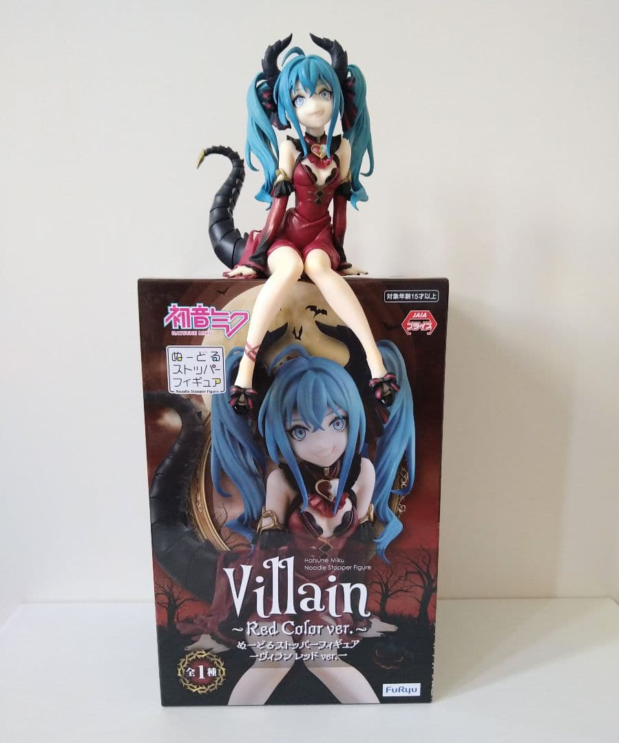 初音未来 Nendoroid手办 Villain红配色版