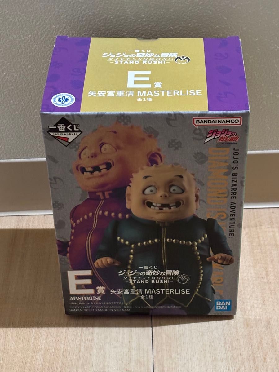 一番赏 JOJO的奇妙冒险 不灭钻石 E奖 矢安宫重清 MASTERLISE 手办