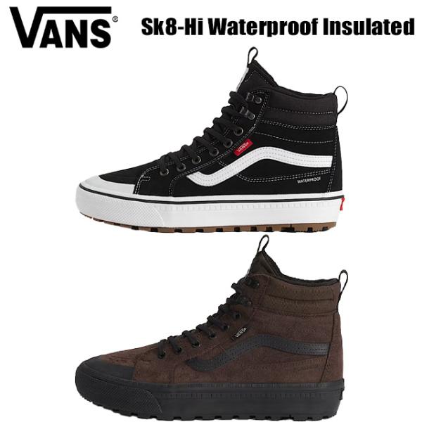 【VANS】 万斯 【Sk8-Hi 防水保暖款】 滑板高帮 防水 保暖 运动鞋 防水 冬季鞋