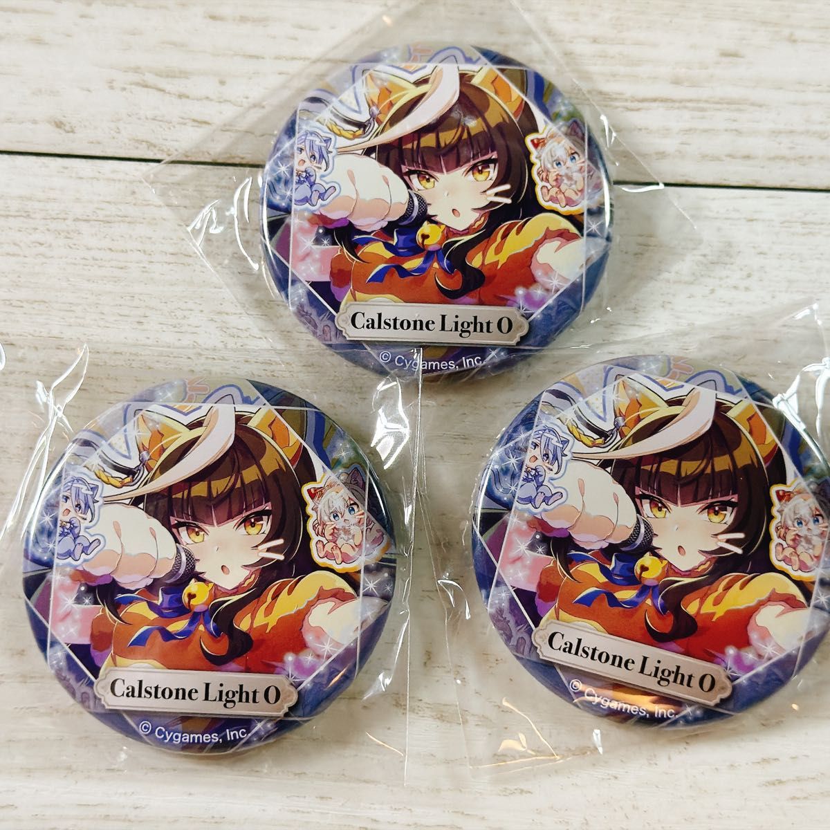 ウマ娘 プリティーダービー CANバッジ　カルストンライトオ　缶バッジ