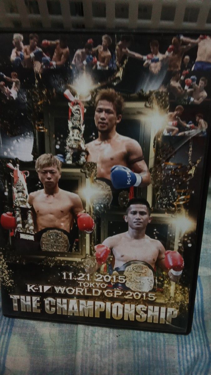 K-1 WORLD GP 2015 THE CHAMPIONSHIP DVD 11.21.2015