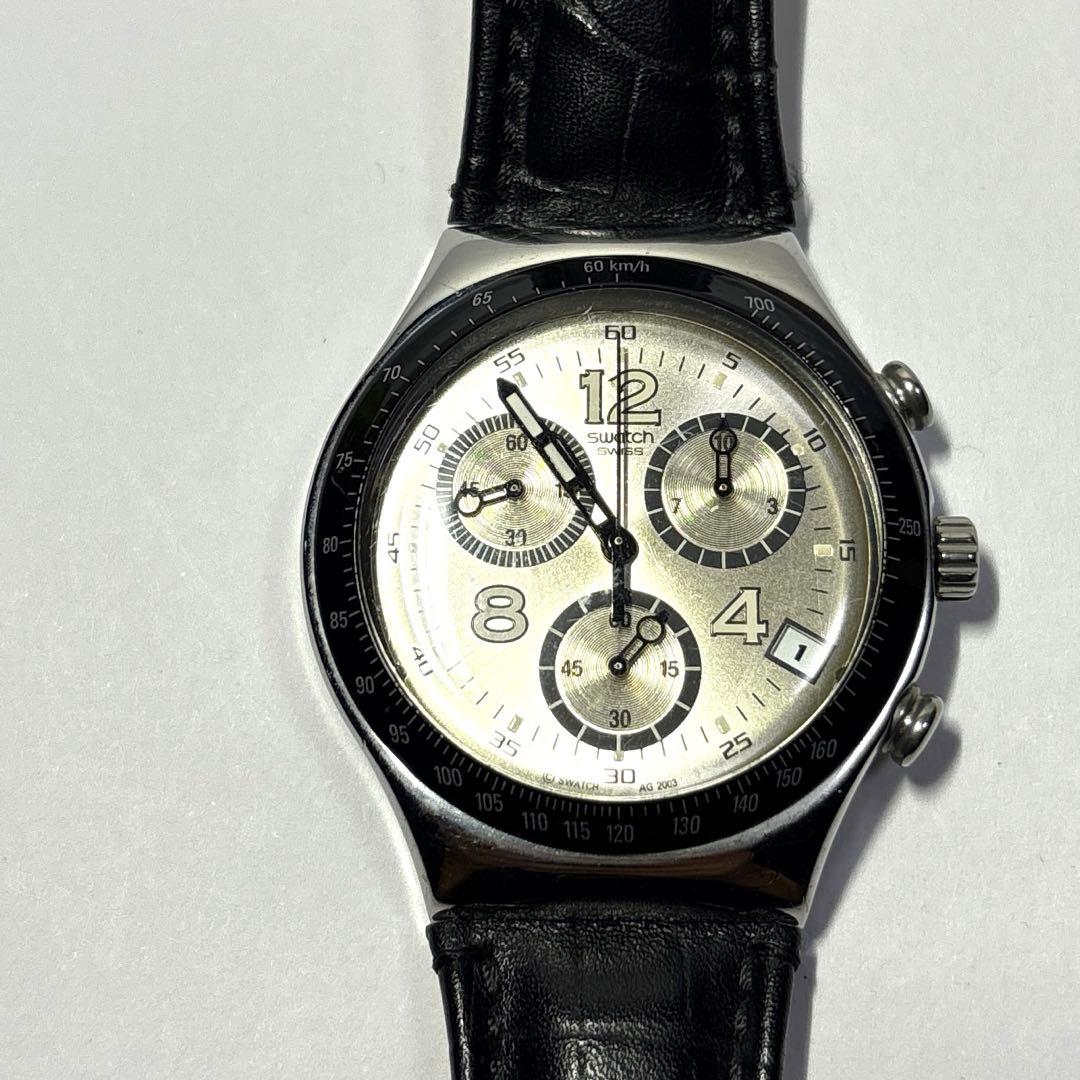 Swatch Irony Chronograph Men's Watch Retro