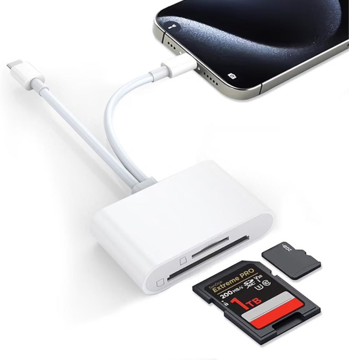 新品 SDカードリーダー 0TG USB3.0 SD アダプタ 変換 高速伝送