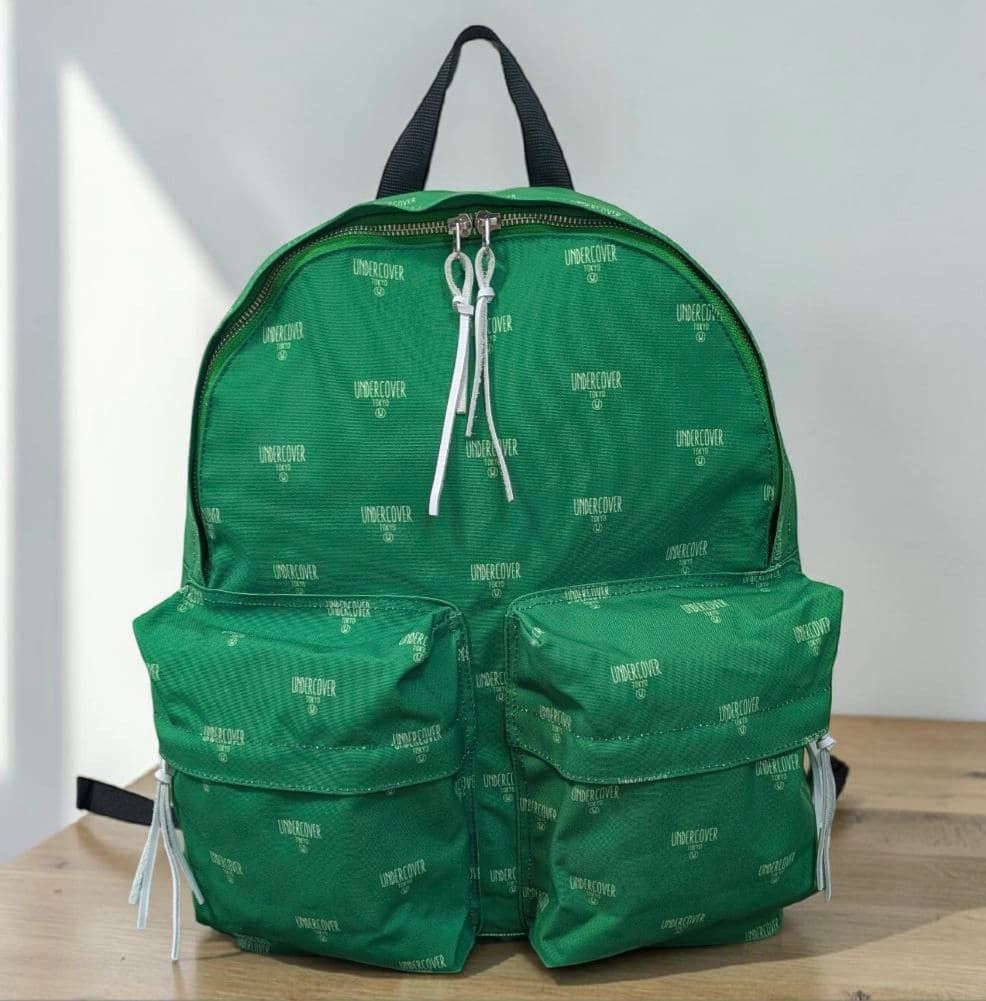Rare UNDERCOVER Undercover All-Over Logo Print Backpack