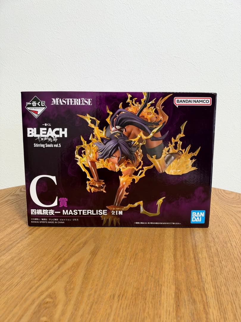 BLEACH 一番赏 C奖 四枫院夜一 手办 全新未拆封 附赠12件赠品