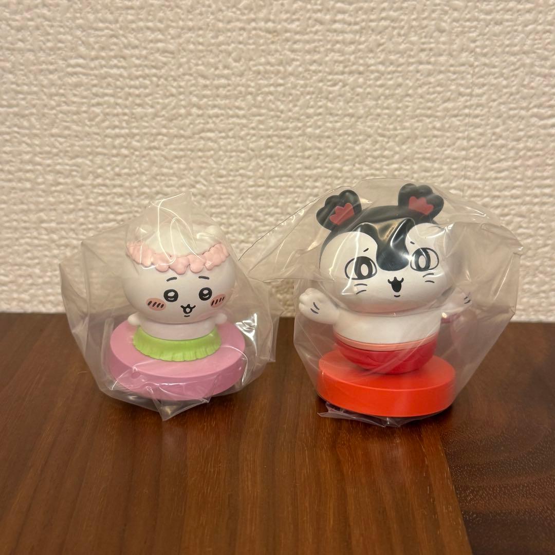 Chiikawa Fluffy Head Figure 2-Piece Set