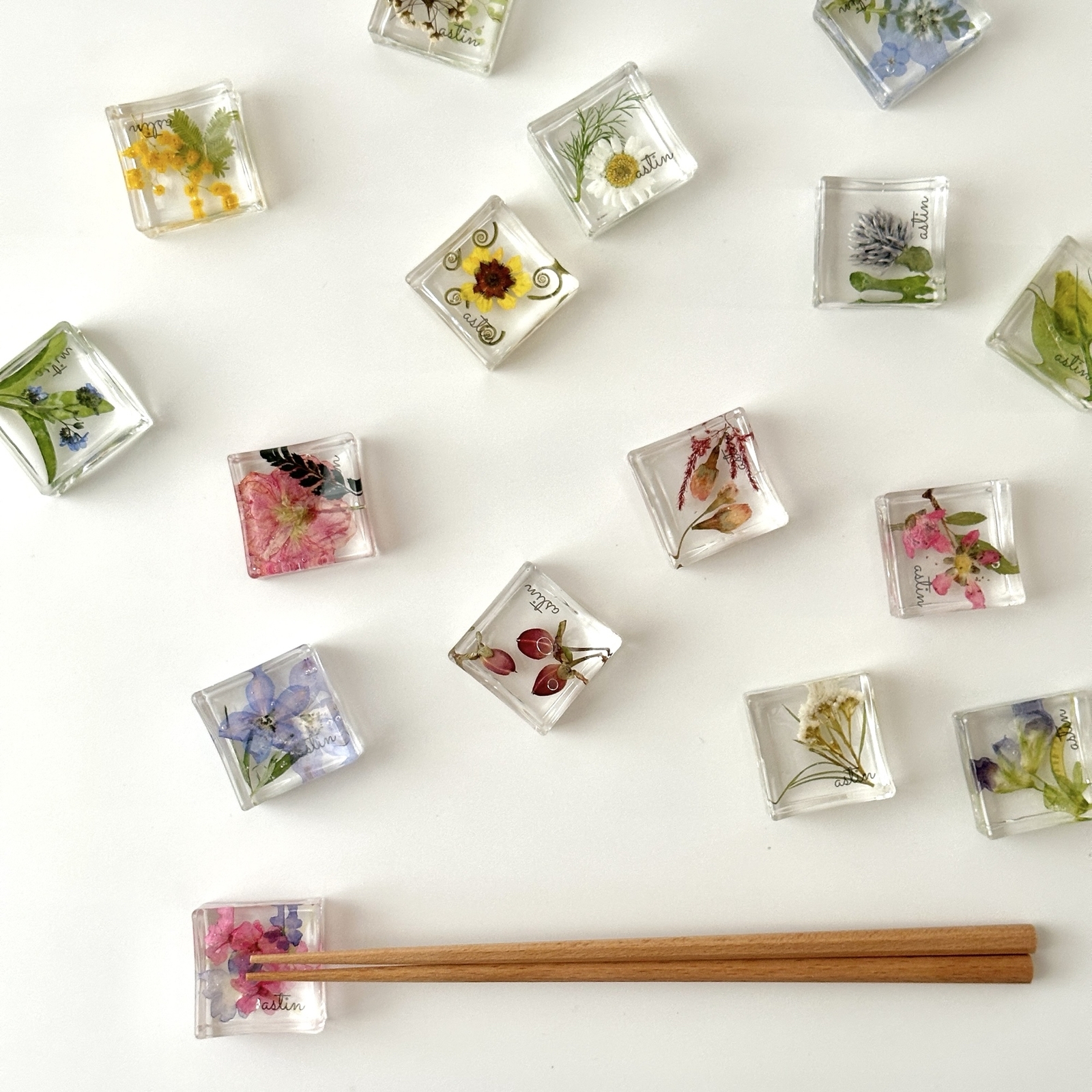 花签筷架4件套