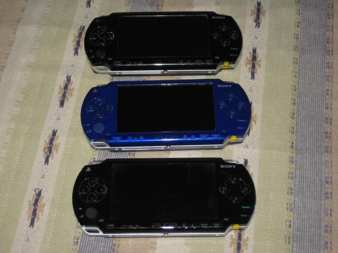 仅垃圾SONY PSP-1000本体3台套装