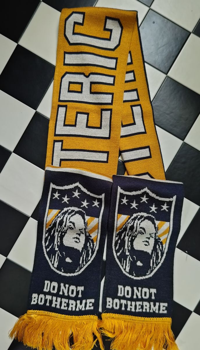 HYSTERIC GLAMOUR Hysteric Glamour 围巾 黄色 海军蓝 男女通用
