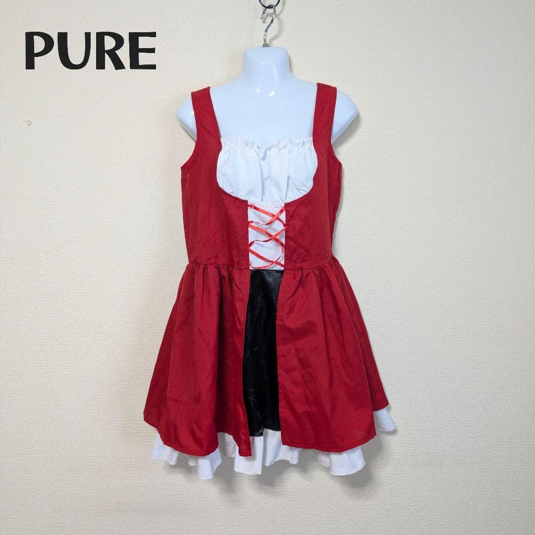 小红帽风格 Cosplay 服装 Pure Dianthus 风格连衣裙 万圣节 小红帽 变装 Cosplay