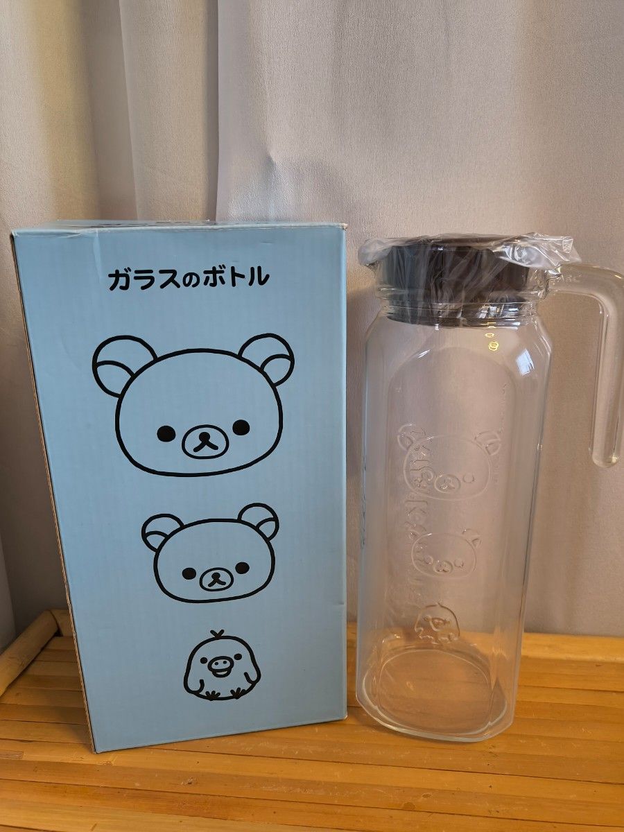 リラックマ ガラスのボトル ローソン 非売品