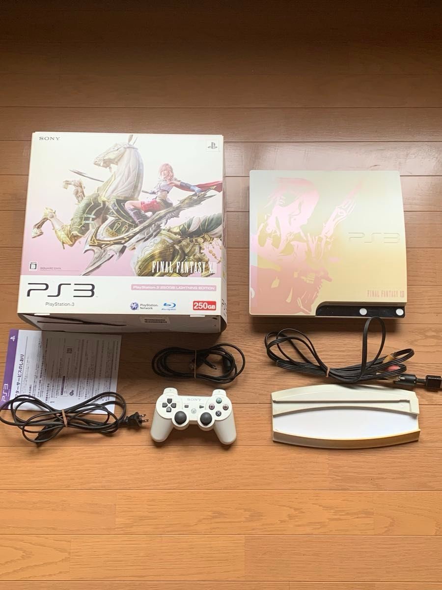 垃圾PS3主机最终幻想XIII闪电版250GBHDD无