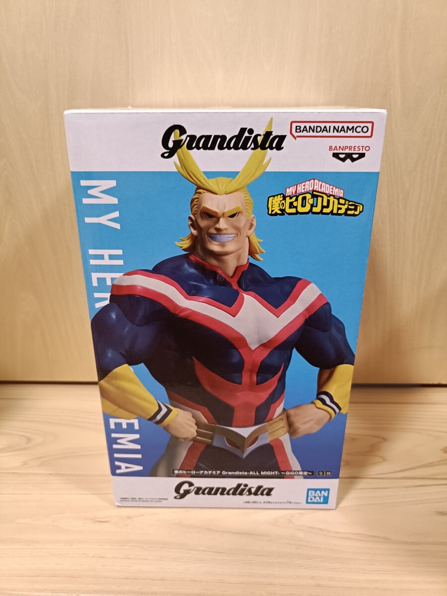 僕のヒーローアカデミア フィギュア オールマイト Grandista ALL MIGHT バンプレスト ヒロアカ GIGO限定