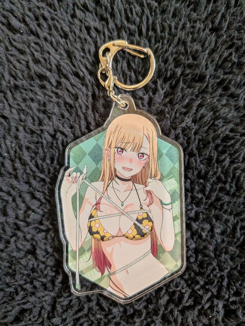 My Dress-Up Darling Marin Kitagawa Keychain Heart-Pounding Measurement Ver.