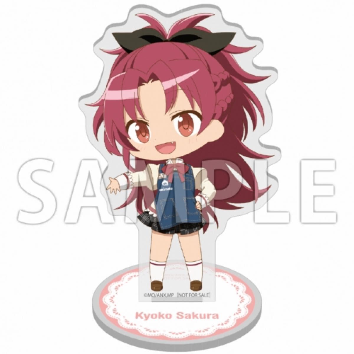 Theatrical Edition Madoka Magica Walpurgis no Kaiten Anime Fair Point Exchange Limited Acrylic Stand Akusta Kyoko Sakura