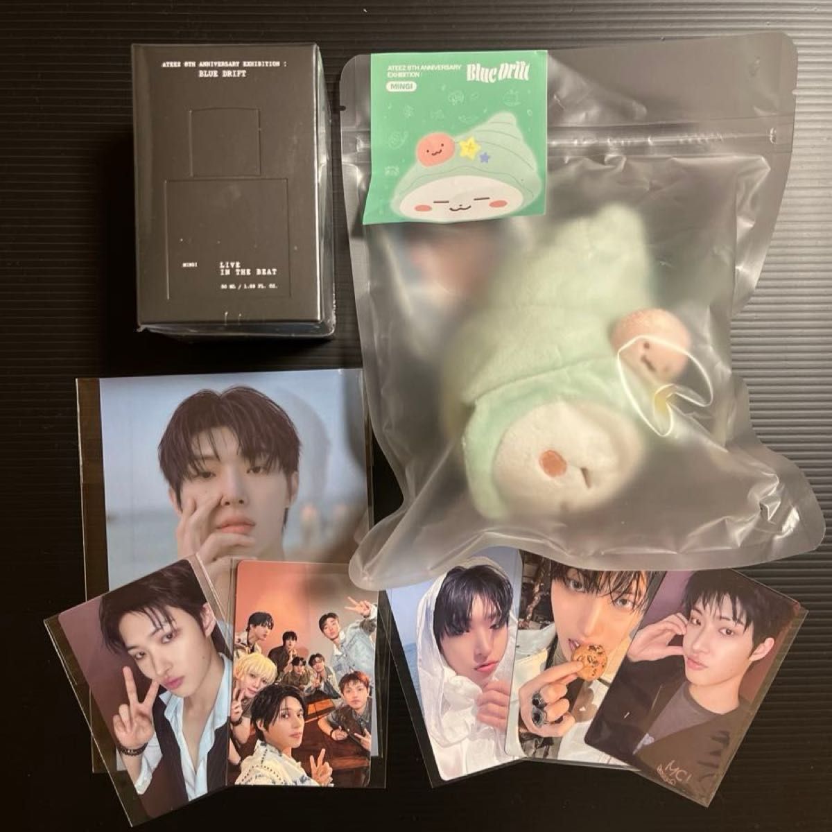ATEEZ 展览 BLUE DRIFT 限定周边 MINGI 敏熙 SET