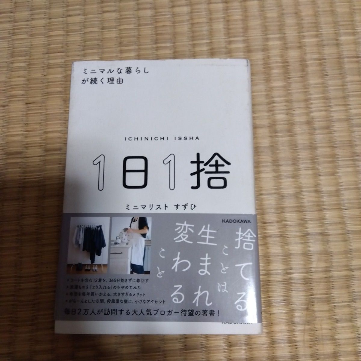 1日1捨 ミニマルな暮らしが続く理由 すずひ 著 (2冊で200円引き  コメントください)④