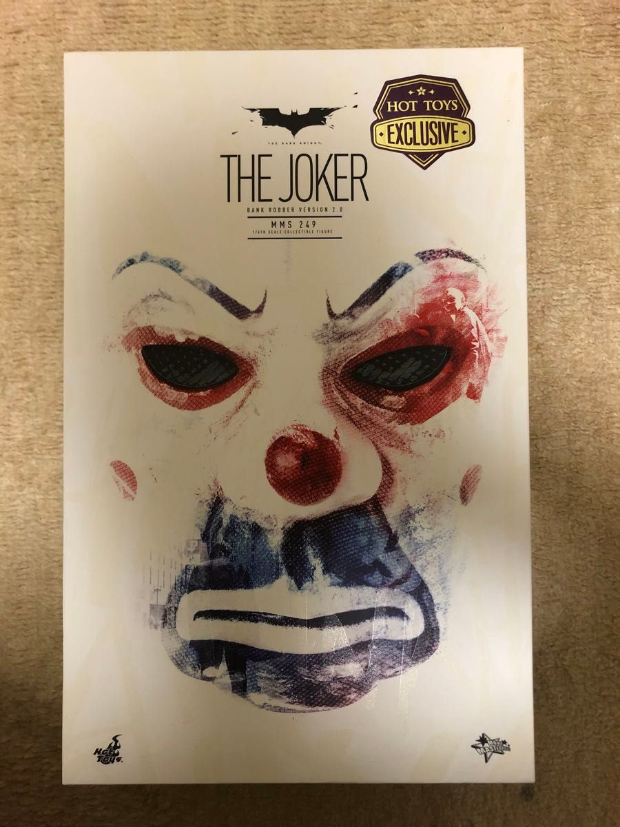 ホットトイズ ジョーカー ダークナイト 銀行強盗 2.0 1/6 フィギュア バットマン joker hottoys アメコミ装備