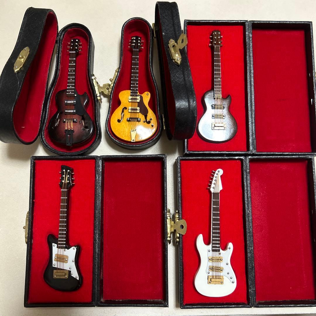 Miniature Guitar 5-Piece Set with Case - Salu