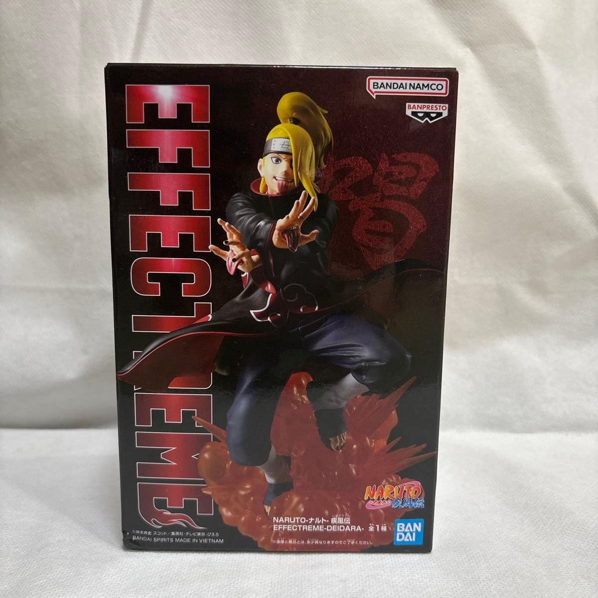 NARUTO -火影忍者疾风传 EFFECTREME-DEIDARA - 迪达拉手办