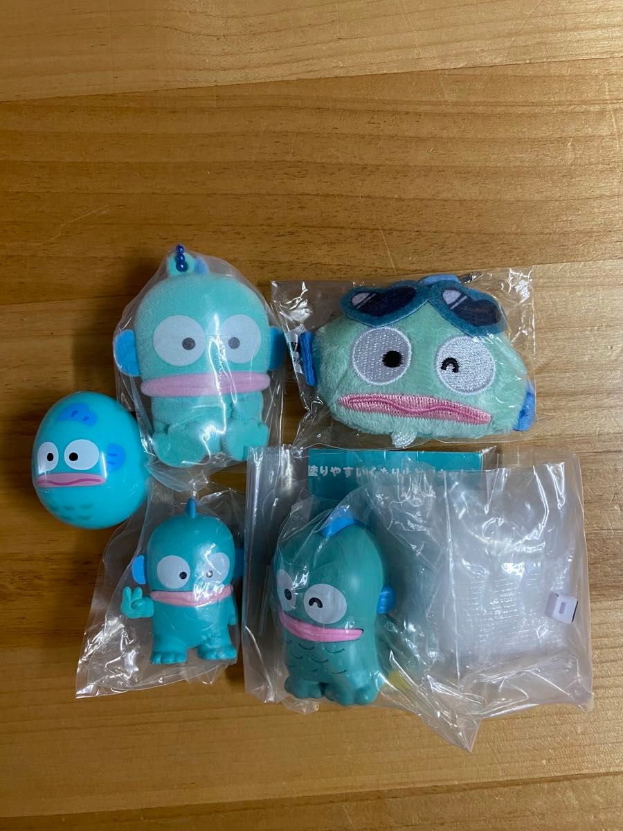 三丽鸥 汉顿 吉祥物 手办 4件套 扭蛋