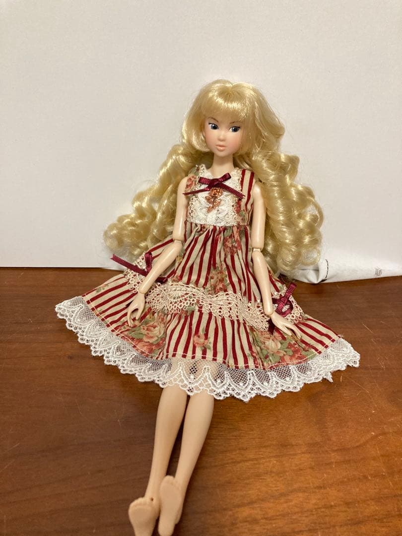 Floral Print Dress Outfit for Dolls - Momoko Jenny Licca-chan