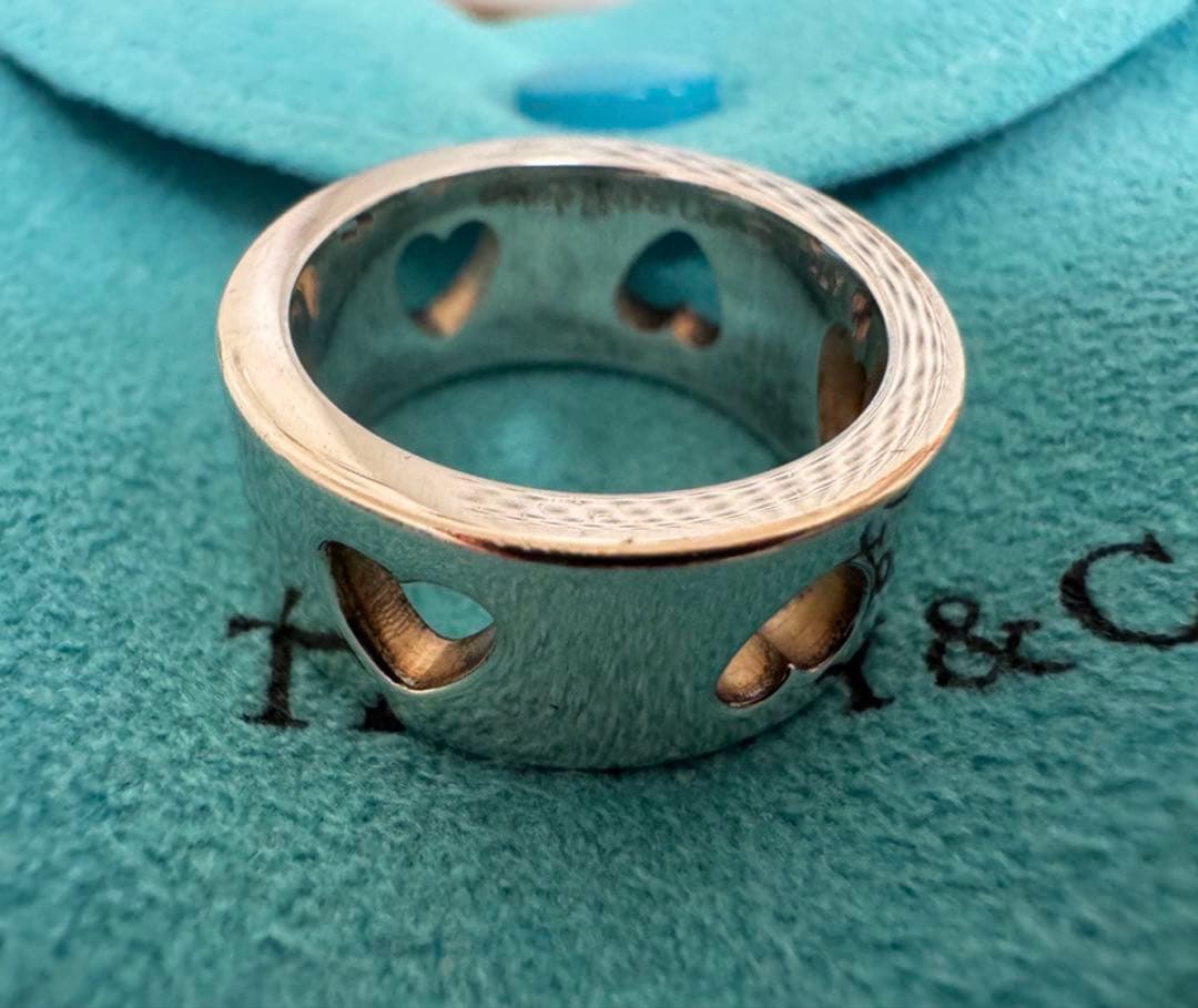 蒂芙尼 (Tiffany & Co.) 心形图案戒指 925银