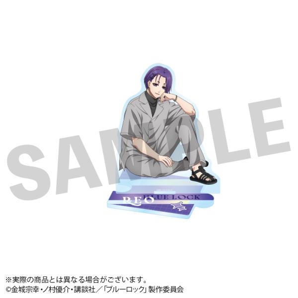 2026/07 Release [Goods] / Blue Lock Original Illustration Acrylic Stand Vol. 3 Reo Mikage 【DMM.com】