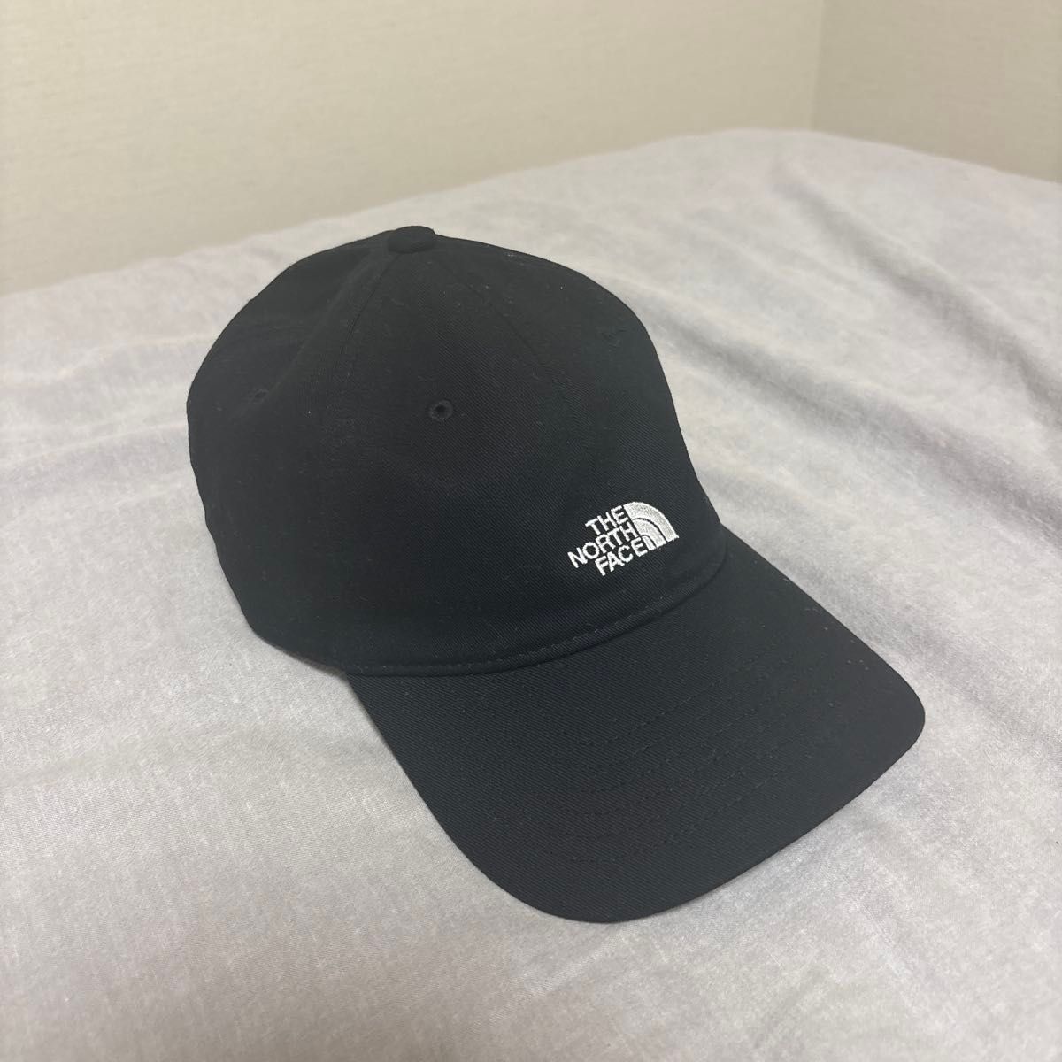 THE NORTH FACE 北面 帽子 黑色 刺绣标志