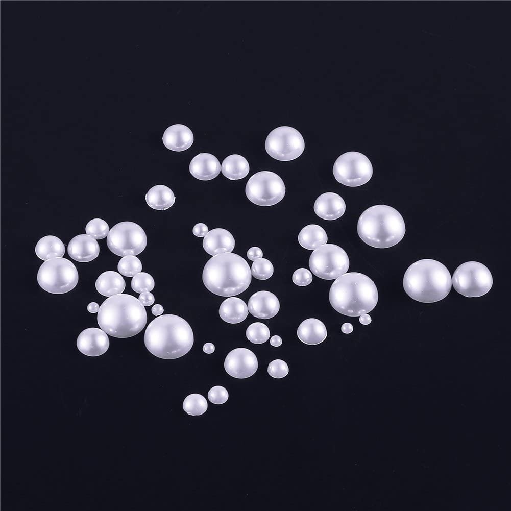【 8mm 】半球形珍珠 约100颗 配件 材料 美甲配件 手工制作