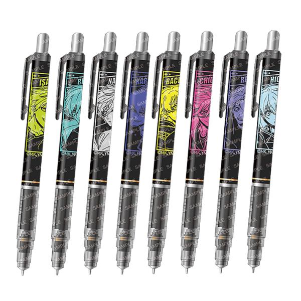 蓝色监狱 Delguard 自动铅笔 0.5mm 夜间足球 8种图案 [M便 1/5]