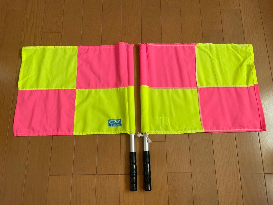 YASUDA CRIX 足球裁判用旗帜 2支装