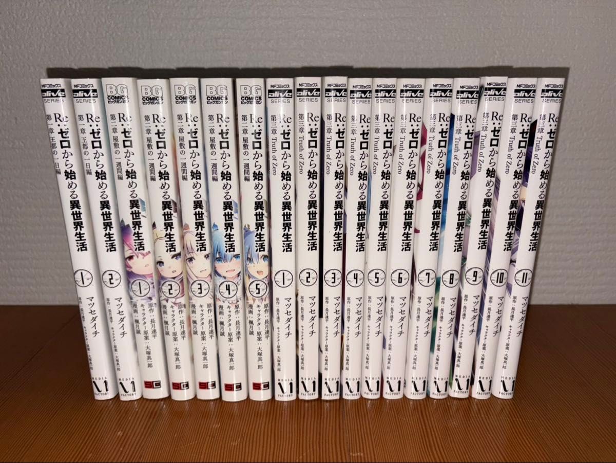 回复:从零开始的异世界生活 漫画版 17册套装