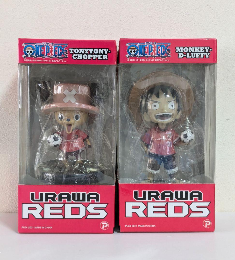 One Piece Urawa Reds Figure Luffy Chopper Bobbing Head 2011