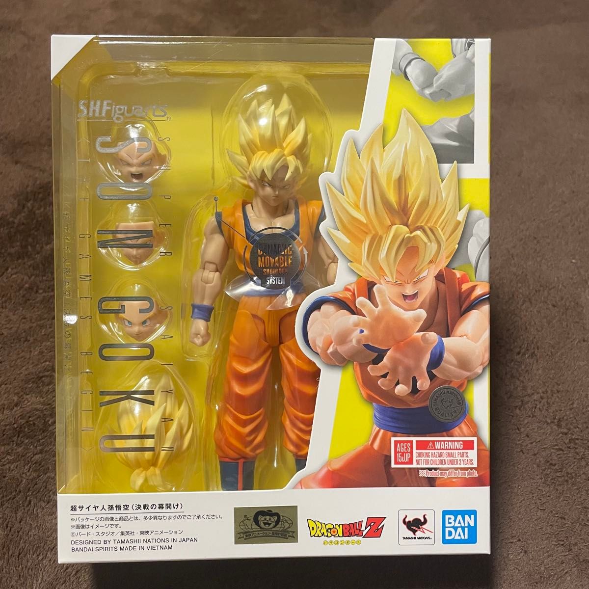 S.H.Figuarts 龙珠Z 超赛亚人孙悟空 决战序幕 可动人偶