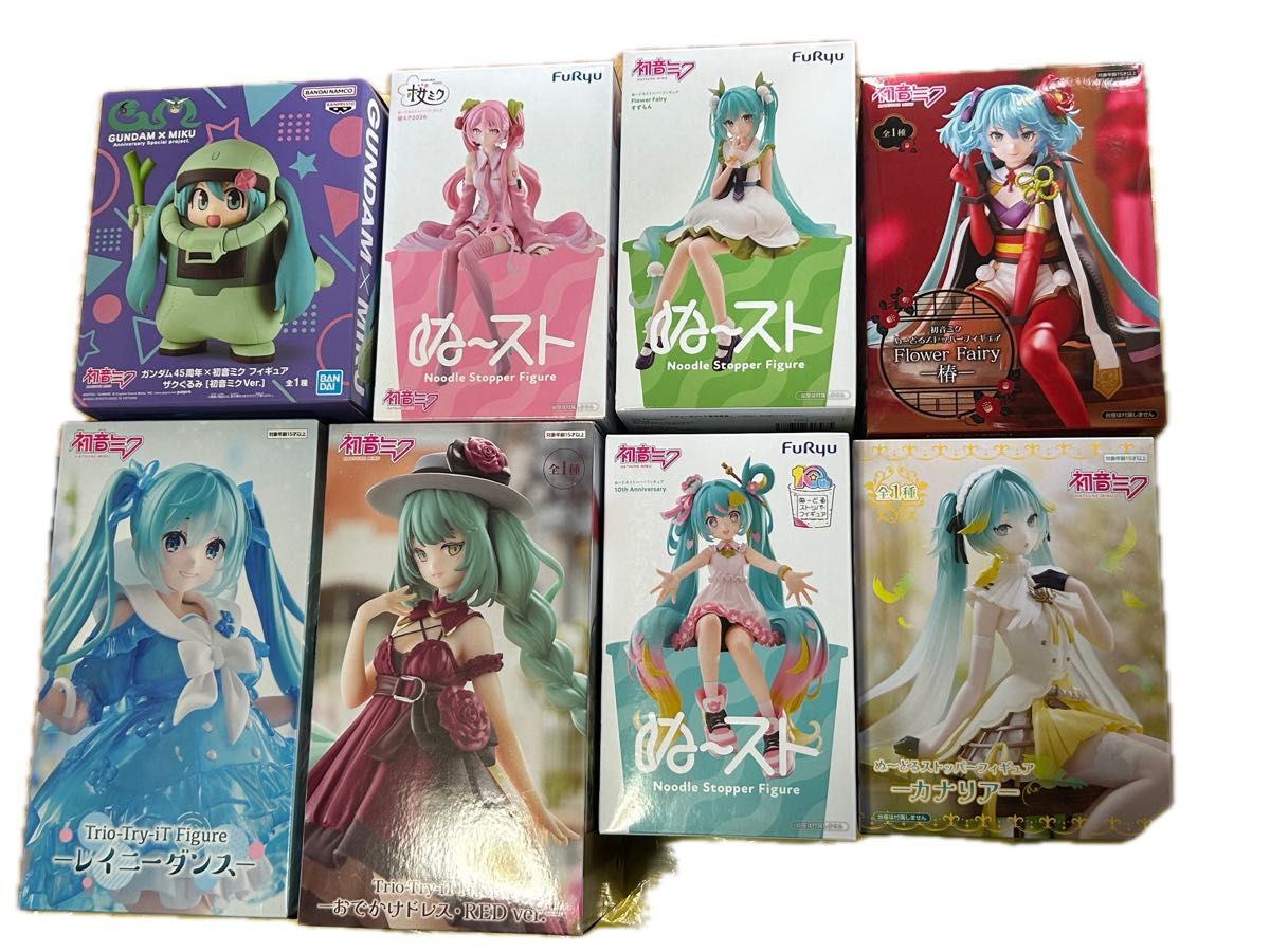 初音ミク フィギュア 8点セット まとめ売り