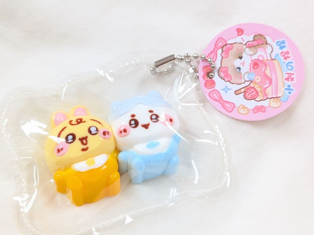 Squeeze Studio Style Chiikawa Hachiware & Rabbit Squeezable Toy by Xiao Liu