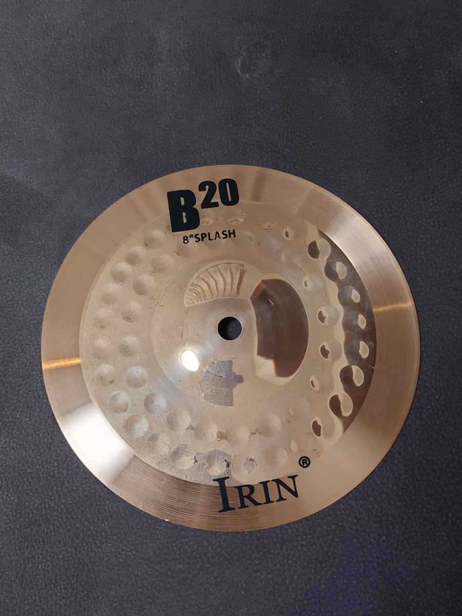 全新未使用 IRIN B20 8英寸碎音钹 SPLASH 架子鼓
