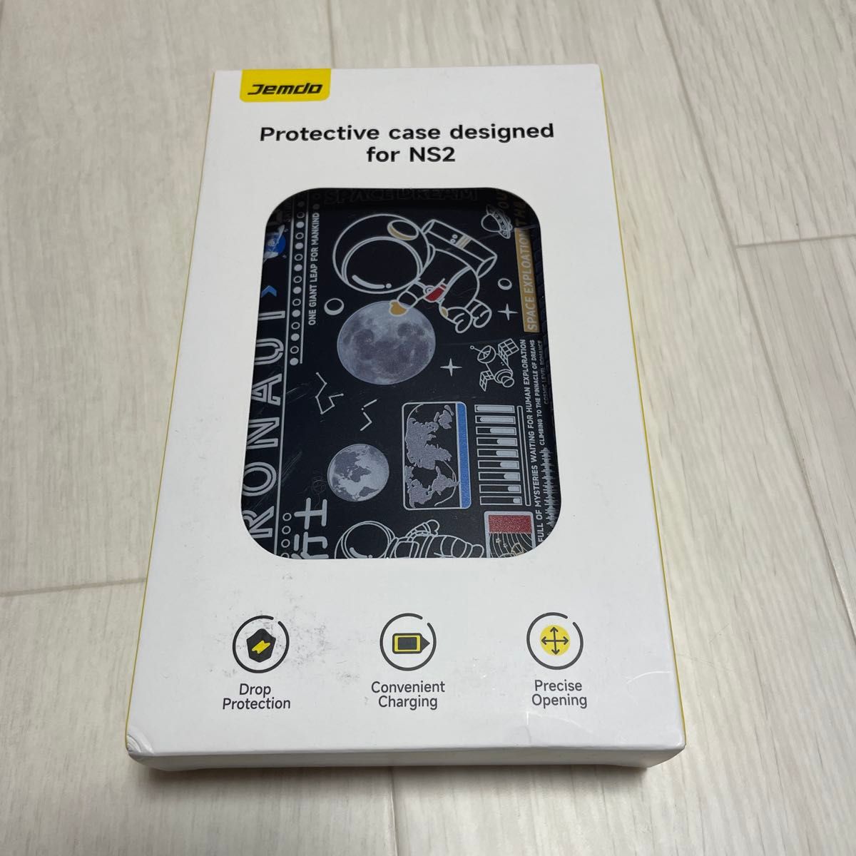 Switch2外壳有机EL模型专用分离宇航员设计黑色