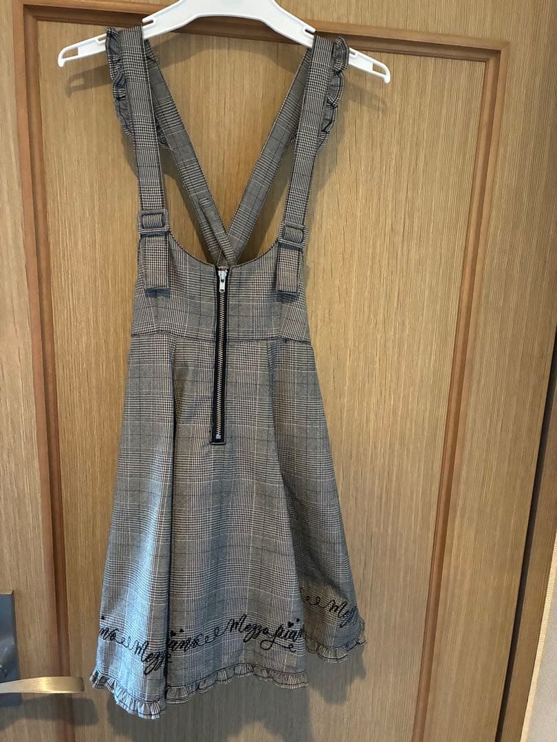 中号 裙摆连衣裙 格纹